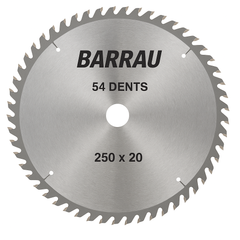 Scie circulaire 54 dents 250 x 20