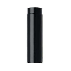 Tuyau d'évacuation de fumée noir 130 mm 100 cm